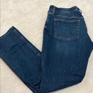 Eddie Bauer Blue Straight Jeans Classic Denim 34x30